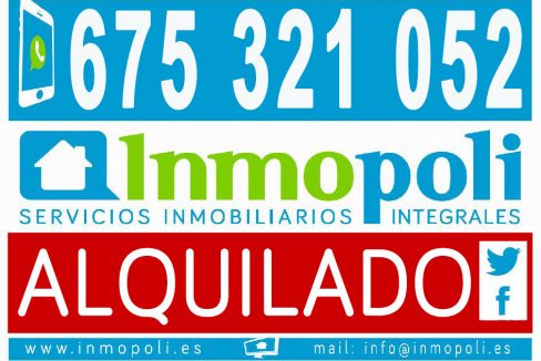 CARTEL ALQUILADO