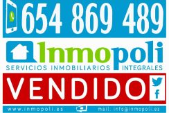 Cartel pegatina VENDIDO