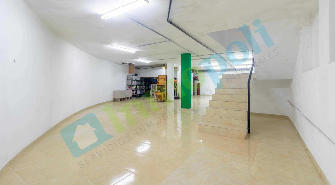 Sala diáfana planta -01 desde interior A10075S