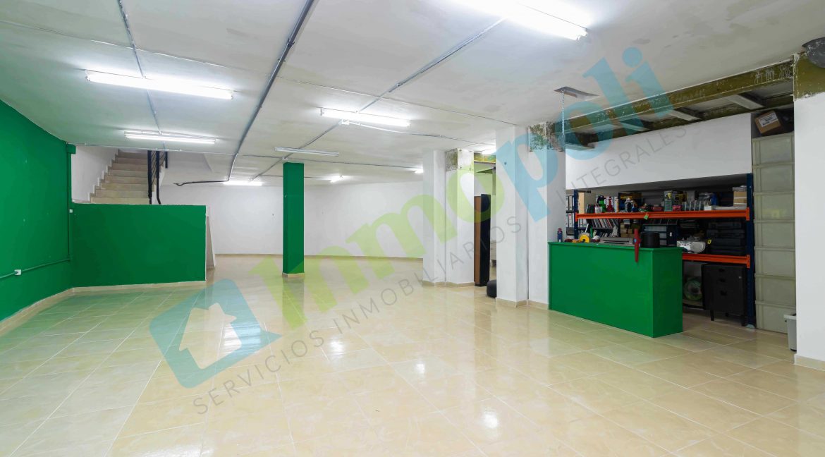 Detalle desde interior sala diáfana planta -01 parte contraria a acceso A10075S