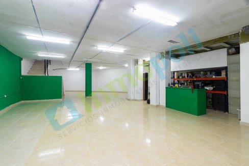 Detalle desde interior sala diáfana planta -01 parte contraria a acceso A10075S