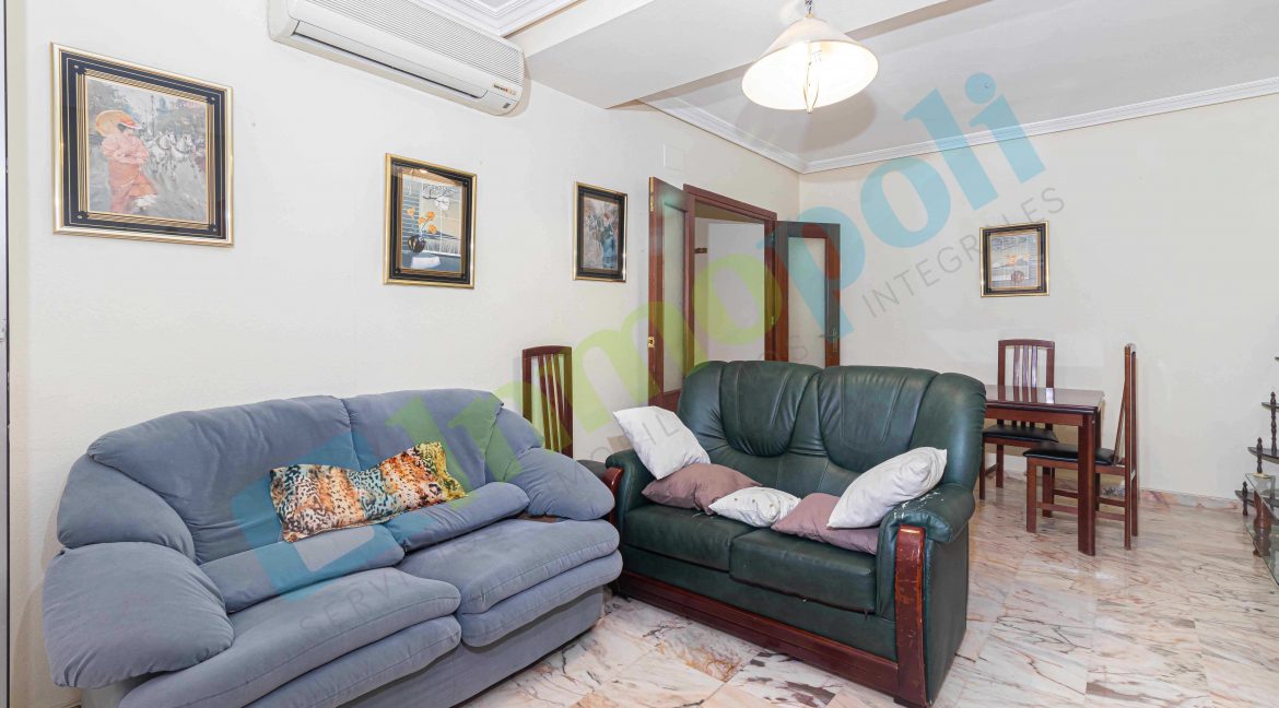 Salón - comedor vista desde terraza V10153A